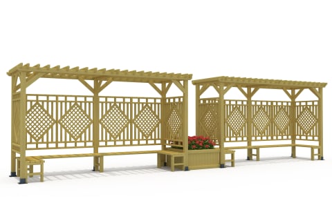 Pergolalar B-PP-3100 PP-3111 | Kent Mobilyaları | Erse Kent Mobilyaları